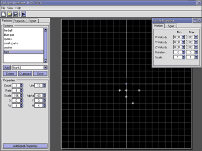 Emitter Setup